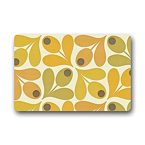 Home Idea Custom Orla Kiely Indoor Outdoor Doormat Rugs Floor Mat Top Fabric Amp Non Slip Rubber Backing Entryways Carpet 23 6 X 15 7 Inch Buy Online In Aruba At Aruba Desertcart Com Productid