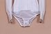 TRURENDI Women's Long Sleeve V-Neck Pleated Bodysuit Blouse Top Classic Shirt