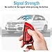 Uxinuo for BMW Key Fob Cover, Full Protection Soft TPU Key Fob Case Compatible with BMW Keyless Remote Control Smart Key New 7 Series X1 X5 X6 M5 M6 and 5 Series 2018 (Blue)