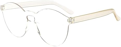 clear retro sunglasses