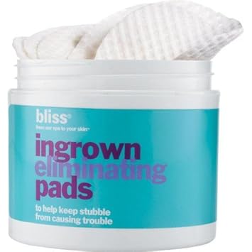 Amazon Com Bliss Ingrown Hair Eliminating Peeling Pads Beauty