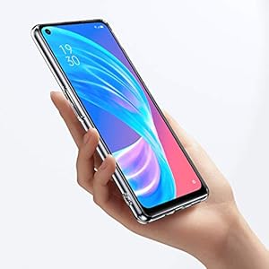 Oududianzi - Cover per OPPO A73 5G + [3x Pellicola Protettiva in Vetro Temperato], Custodia Morbida Chiaro Sottile Case… - immagine 7