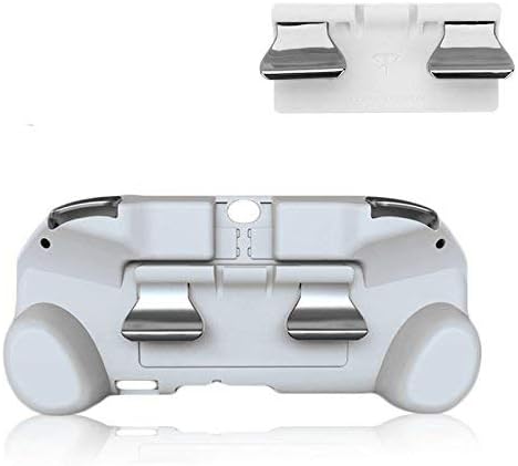 Amazon Com New Matte Non Slip L3 R3 Hand Grip Handle Joypad Stand Case With L2 R2 Trigger Button Grips Holder For Psv 1000 Ps Vita 1000 Game Console White Computers Accessories