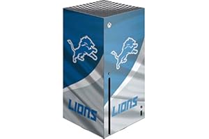 Skinit Decal Gaming Skin Compatible with Xbox Series X Console - Officially Licensed NFL Detroit Lions Design