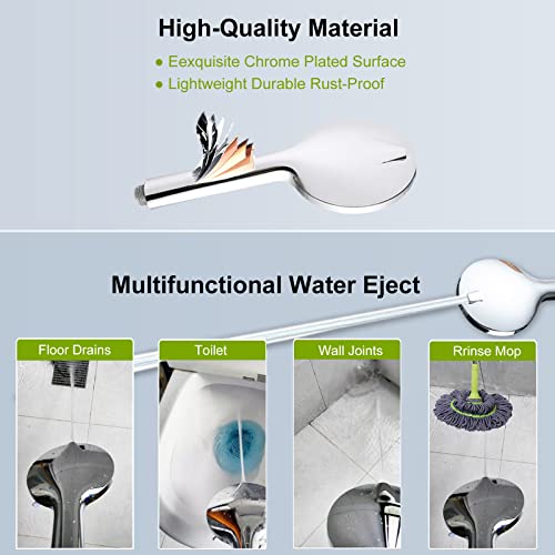 Shower Head, High Pressure Shower Head With Handheld, Extra Long 80\