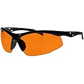 Bifocal Safety Glasses SB-9000 with Orange Lenses