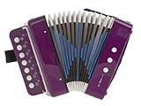 D’Luca Child Button Accordion Purple G105-PR