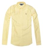 Ralph Lauren Women Slim Fit Solid Oxford Pony Logo Shirt