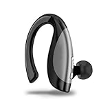 InzhiRui Wireless Bluetooth Noise Cancelling Earbuds Headset with Mic, Black
