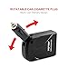 Potek 100w power inverter DC 12V to AC 110V Car Adapter with 2 5V/2A usb charging output