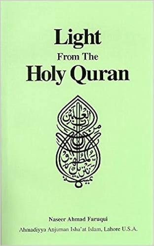 Light From The Holy Quaran Naseer Ahmad Faruqui Amazon Com Books