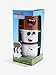 We Bare Bears Stackable Coffee Mugs 3-Pack | Grizz, Panda, and Ice Bear | Set Of 3 Ceramic Cups For Tea, Cocoa, Hot And Cold Beverages | Each Holds 10 Ounces
