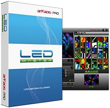 Blizzard Lighting Arkaos LED Master | Pixel Mapping Software for Kling Net Fixtures Physical Copy