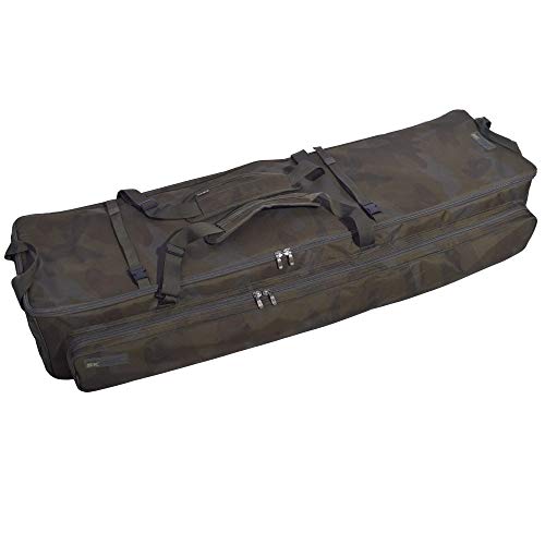 Sonik 3-Ruten Transporttasche (T-50) bis 127 cm - Rutentasche für bis zu drei Steckruten inkl. Angeltaschen - All in one… – Bild 5