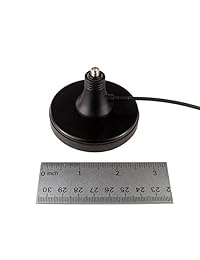 proxicast extragrande 3 pulgadas magnético de antena Base (SMA Jack SMA Plug)   6.5 ft Coax plomo de la   para 3 G 4G LTE Cellular, jamón, GPS, antenas de radio