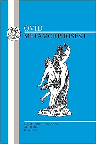 Amazon Com Ovid Metamorphoses I Bk 1 English And Latin Edition 9780862921446 Ovid A G Lee Books