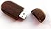 Brown Walnut Wood 16gb USB Flash Drive Wooden 16g Pen Drive Stick Wood Gift Case