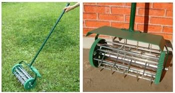 Amazon 芝生用穴あけ機 ローンスパイク 手押し式tua12 エアレーション幅30cm Diy 工具 ガーデン