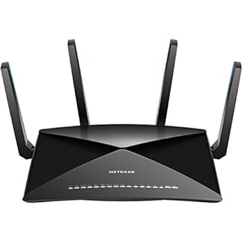 NETGEAR Nighthawk X10 – AD7200 802.11ac/ad Quad-Stream MU-MIMO WiFi Router with 1.7GHz Quad-core Processor & Plex Media Server (R9000-100NAS) Compatible with Amazon Echo/Alexa