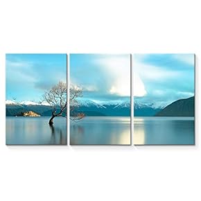 signwin 3 Piece Canvas Wall Art Beautiful Landscape...