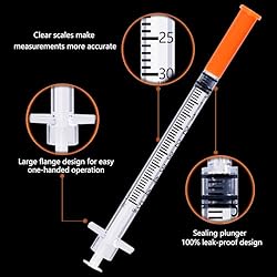 0.5ml Syringe, 31G 5/16 Inch, Individually
