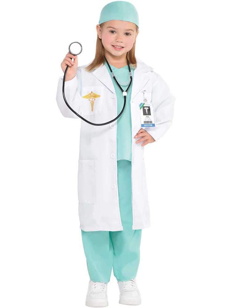 Amscan Child Doctor Costume (810yr) Amazon.co.uk Toys & Games