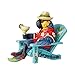 Enesco Margaritaville by Jim Shore Parrot in Beach Chair Figurine, 5.8
