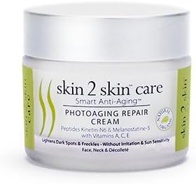 Skin 2 Skin Care Skin Lightening Photoaging Sun Damage Repair Cream, 1.75 Fluid Ounce