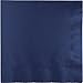 150-Count Touch of Color Paper Lunch Napkins, Navy Blue - 3 Packs