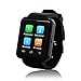 Yuntab Mobile U8 Watch SmartWatch Bluetooth 3.0 Silicone Wristband for Apple iOS smartphone iphone 4 / 4S / 5 / 5C / 5S / 6 Android Samsung S2 / S3 / S4 / Note 2/3 Note HTC Nokia (Black)