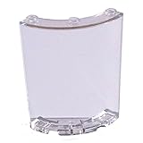 Lego Parts: Cylinder Quarter 4 x 4 x 6 (Transparent Clear)