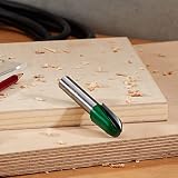 Trend Cavetto Router Cutter 1/2 Shank 9.5mm Radius 80mm Cut Dia TC Tip view 7