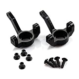 SkyQ Aluminum Alloy Front Knuckle Arm for GPM AXIAL RC Car SCX10 SCX021 Upgrade Parts Black
