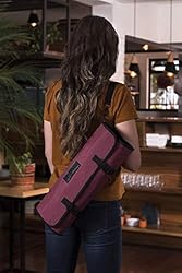 Asaya Chef Knife Roll Bag - 20 Total Pockets for