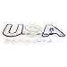 Direct-Lighting USA Letter incadescent Rope Light Red White Blue USA Letter Decoration Small
