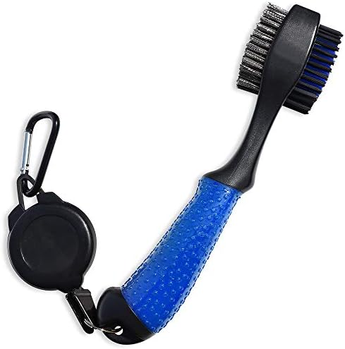 Groove Sharpener Golf Brush with Carabiner Golf Club Cleaner Perfect Tool for Irons Woods Multi Color Groove Sharpener Golf Brush with Carabiner Golf Club Cleaner Perfect Tool for Irons Woods Multi Color
