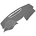 JIAKANUO Car Dashboard Carpet Dash Board Cover Mat, Fit for Toyota Camry 2007-2011 (Camry 07-11, Gray) MR027
