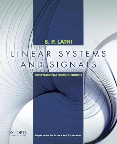Linear Systems and Signals: International Edition