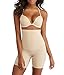 SPANX Shape My Day Firm Control High-Waist Thigh Shaper, XL, Natural