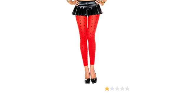 red and white polka dot leggings
