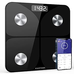 KAMTRON-Scales-for-Body-Weight-Body-Composition-Analyzer-Monitor-Bathroom-Body-Fat-Scales-High-Precision-Measuring-for-BMI-Visceral-Fat-Muscle-Body-Age-etc-Smart-APP-for-Fitness KAMTRON Scales for Body Weight - Body Composition Analyzer Monitor Bathroom Body Fat Scales, High Precision Measuring for BMI, Visceral Fat, Muscle, Body Age etc, Smart APP for Fitness