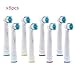Sorliva Oral B Replacement Brush Heads with Soft Bristle 360 Degree Clean Designed Replacement Toothbrush Head for Oral B Precision Clean,Deep Sweep,Professional Care,Pro Health EB17-4(8PCS)