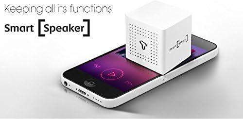 SK UO Portable Mini Wireless Bluetooth Speaker (1.7-inch Cube, 6 Watt with 10 hours of playing time, White)