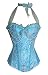 SZIVYSHI Women Gorgeous Boned Lace up Waist Trainer Corset Top