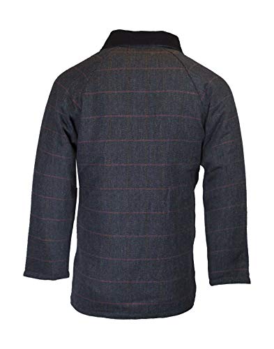 Walker & Hawkes - Mens Derby Tweed Shooting Hunting Country Jacket - Blue Tweed - XL