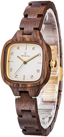 Women Wooden Watches, Handmade Lightweight Quartz Wood Wrist Watch