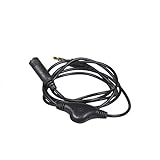 ACE 3.5mm M/F Stereo Earphone Audio Extension Cable 1M with Volume Control