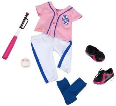 Softball Outfit for 18" Dolls - Hit a Home Run by Our Generation