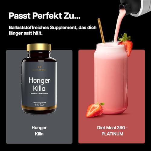Protein Works | Diet Meal 360 - Platinum, Erdbeer-Sahne, 2kg
