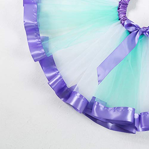 image for MIS1950s Kids Girls Tutu Party Dance Ballet Toddler Baby Costume Tulle